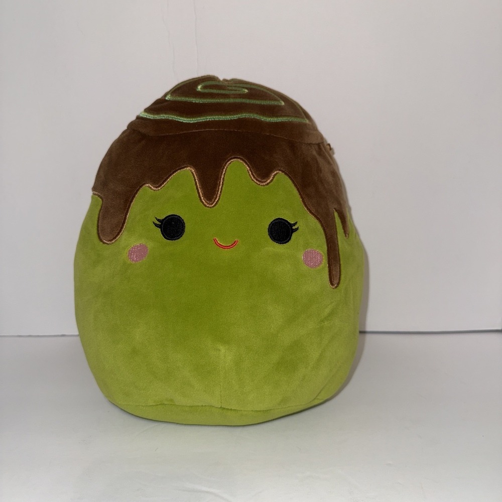Squishmallow Malta Green Matcha Cinnamon Roll 8" Kellytoy 0090